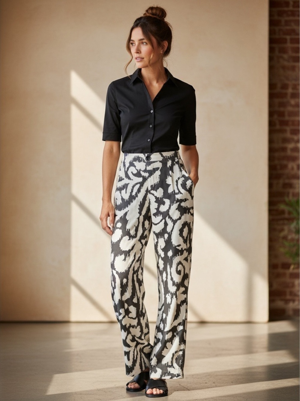 The‎ Wolf Gang Indiana Wide Leg
Pants size S